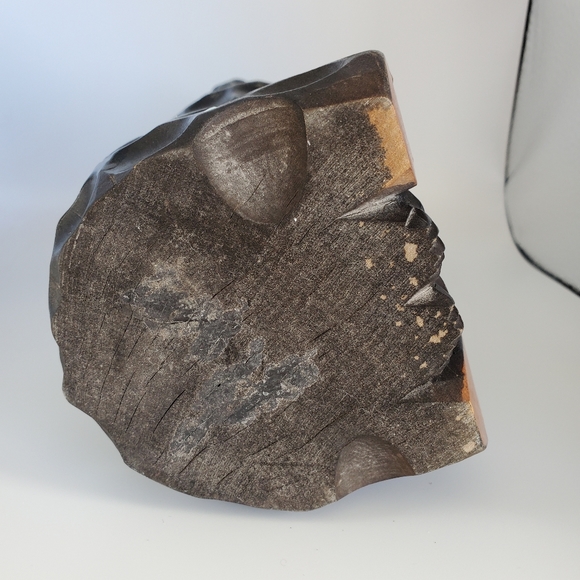 Vintage Japanese Wood Carved Bear. Adorable. Ainu or Kokeshi Style. - Picture 8 of 10